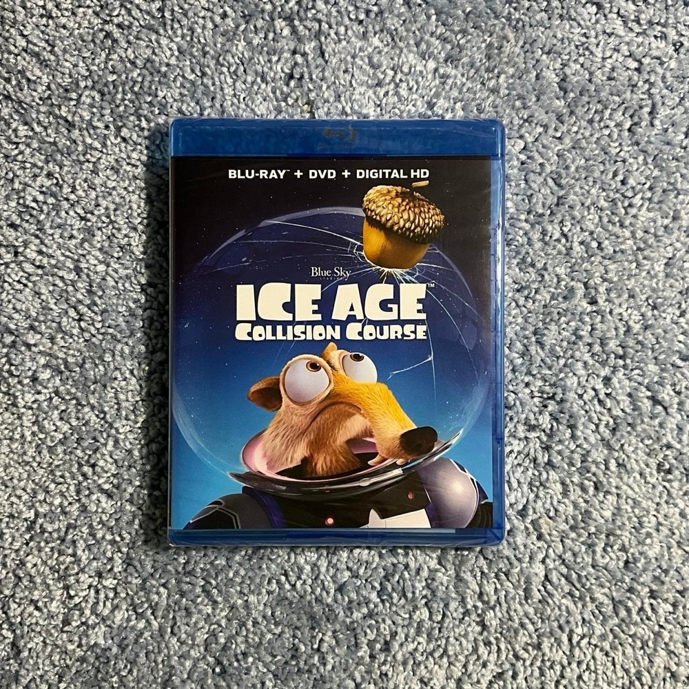 Ice Age Collision Course Blu-Ray + DVD + Digital HD